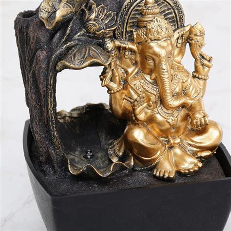 Buy Alpine Polyresin Ganesha Fountain - 13x12x19cm from Home Centre at ...