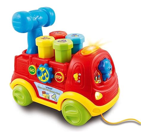 Buy Vtech 80-100903 Push and Pull Hammer Truck Online at Low Prices in ...