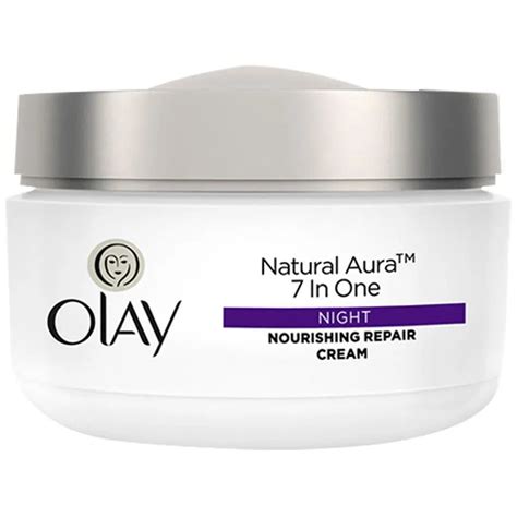 Olay Natural Aura 7 In One Night Repair Cream 50g – Mani Ram Balwant Rai