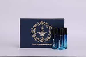 SNIFFKAR The HIM Collection – 3-Piece Attar Perfume Oil Set for Men 100 ...
