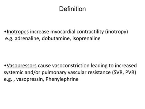 Inotrope Side Effects 的图像结果