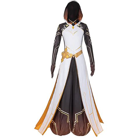 Buy Genshin Impact Cosplay Costume Anime Genshin Impact Zhongli Cosplay ...