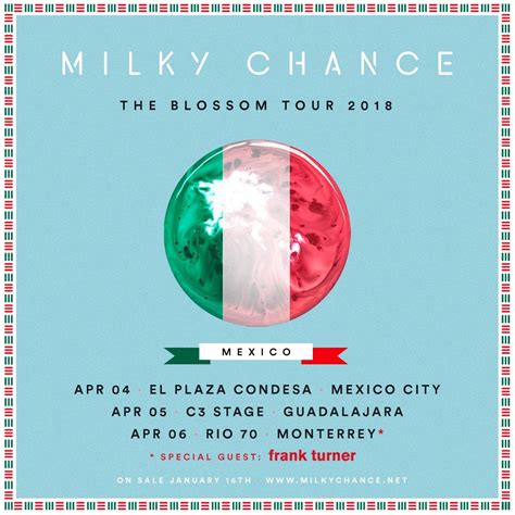 Milky Chance Mexico City Tickets, Pabellón del Palacio de los Deportes ...