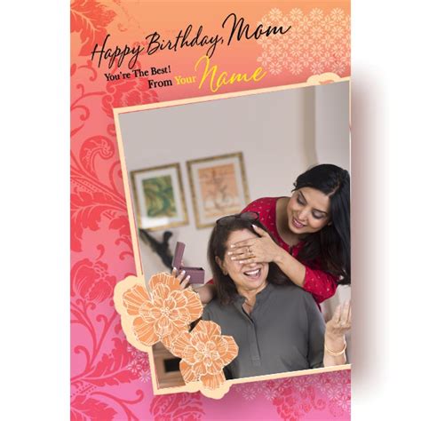Buy Happy B'day Mom Lovely Greeting Card Online at Best Price | Od