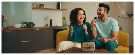 XECH Karaoke Speaker with Mic Mini TV Bluetooth Speaker Wireless Dual ...