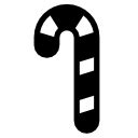 Candy cane Icons & Symbols