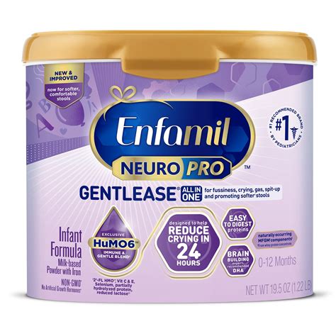 Enfamil NeuroPro™ Gentlease® Infant Formula Unflavored 19.5 oz. Tub Po ...