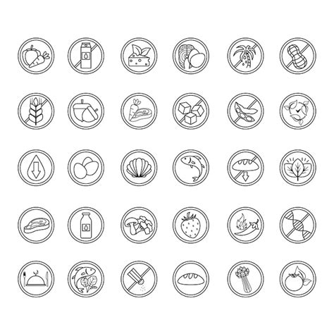 Allergen labels Images - Free Download on Freepik