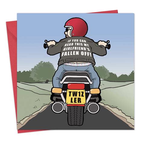 Buy Twizler Funny Card For Men Motorcycle - Blank Card – Funny Card ...