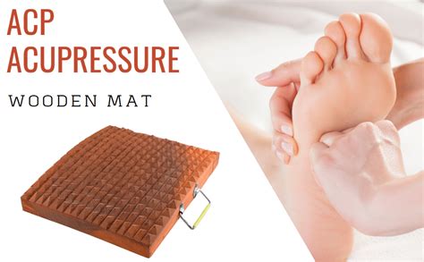 ACP ACUPRESSURE Wooden Mat : Amazon.in: Health & Personal Care