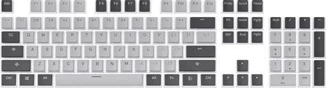 Buy Pudding Keycaps 104 Key, Double Shot Backlit PBT Keycap Set with ...