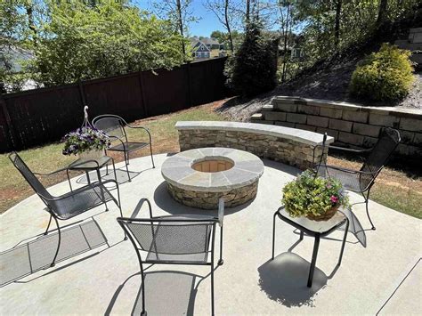 How To Build A Fire Pit Into A Concrete Patio at Gerald Jimenez blog