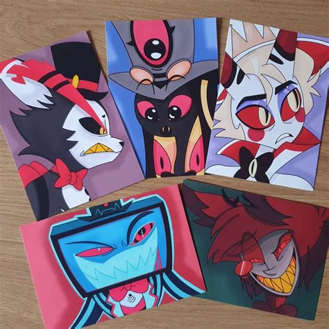 Buy Hazbin Hotel Mini Prints Online In India - Etsy India