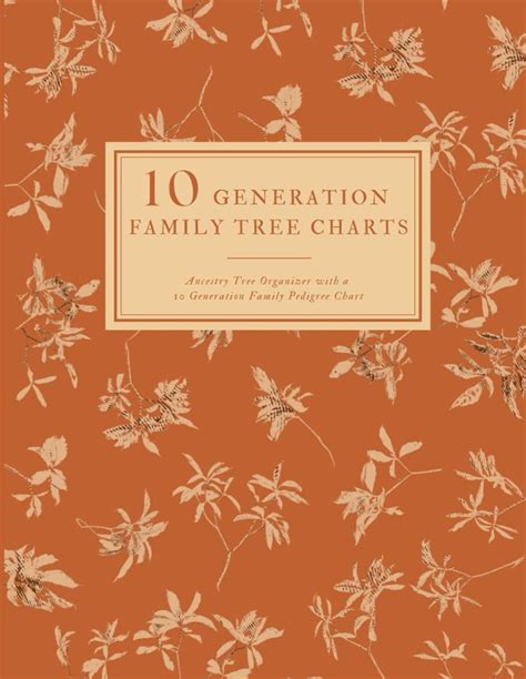 10 Generations Family Tree Charts To Fill In Ancestry Tree | Desertcart ...