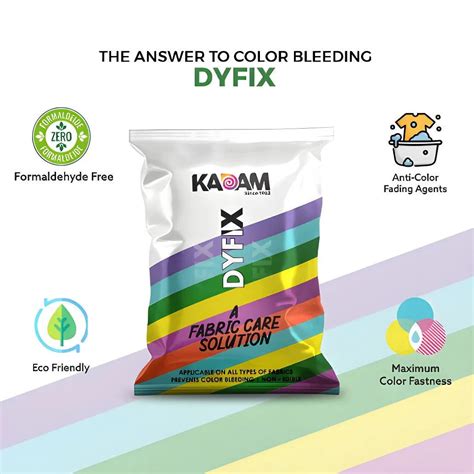 Kadam Colors Dyfix Sachets – Best Colour Fixer for Clothes – KadamColors
