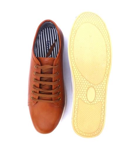 Oxhide Tan Casual Shoes