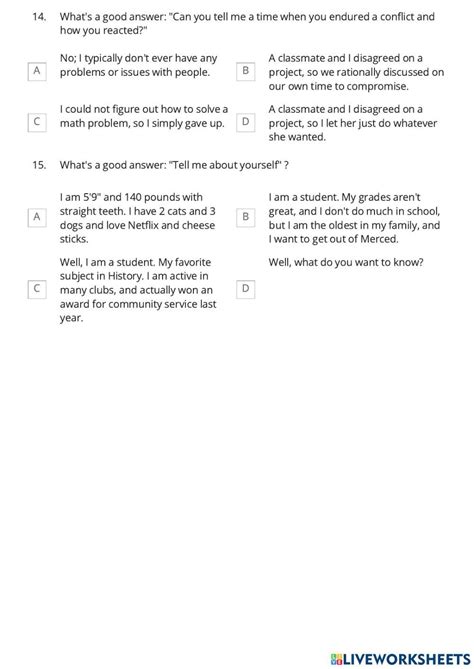 Classroom Interview Worksheet 的图像结果