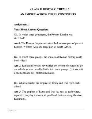 CBSE Class 6 Social Science Worksheet (6)-New Emplires and Kingdoms ...