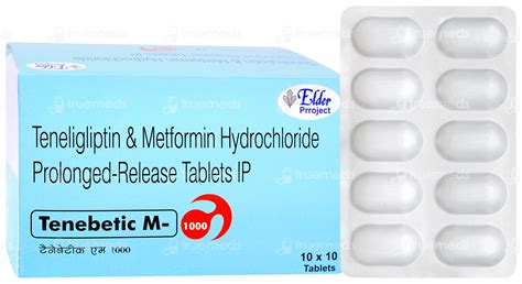 Tenebetic M 1000 Tablet Pr 10: Uses, Side Effects, Price & Substitutes