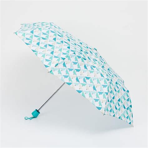 Buy Canopy Mustache Print Three-Fold Umbrella - 6 x 40 cm from Home ...