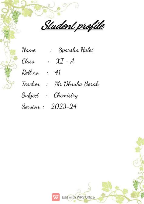 Image result for Project File Design Class 11