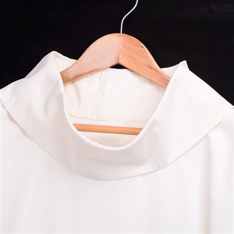 Buy BLESSUME Church Priests Solid Chasuble Mass Vestments (White-Cowl ...