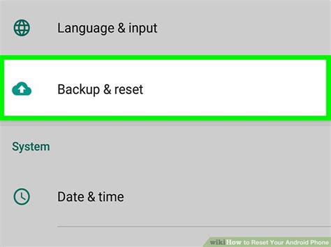 Manually Reset Android 的图像结果