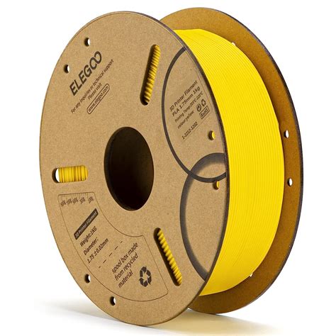 ELEGOO PLA Filament 1.75mm 3D Printer Filament 1Kg Cardboard Spool – DIY3D