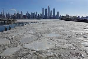 NYC suspends commuter ferries as Hudson and East River begin to freeze over