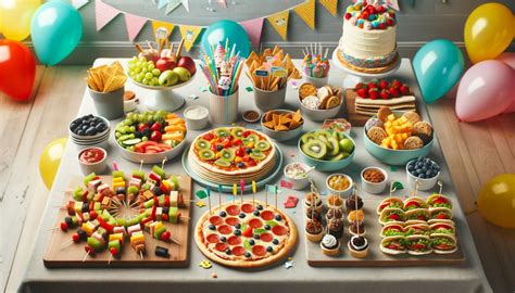 Kids' Birthday Party Menus | Captain Joe Catering