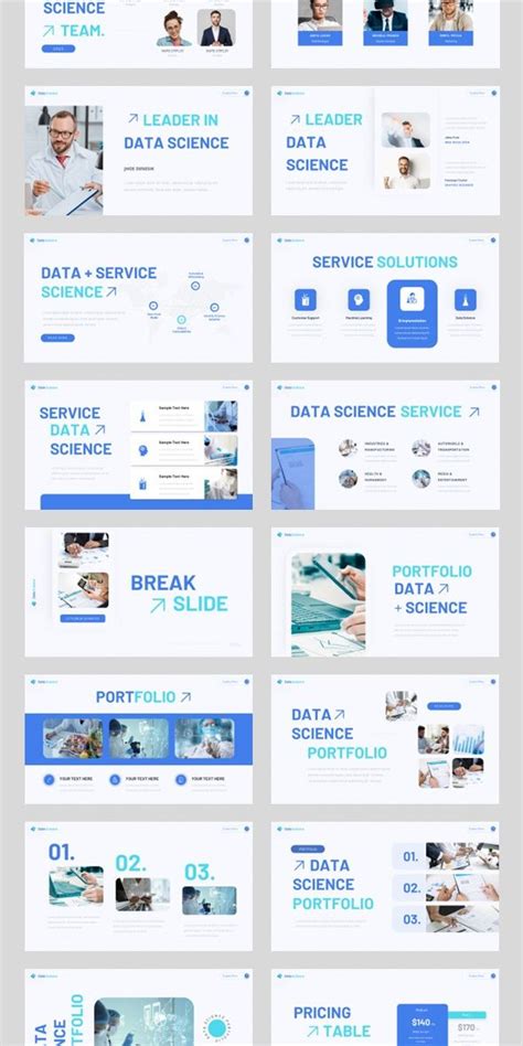 Data Science PowerPoint Template 的图像结果