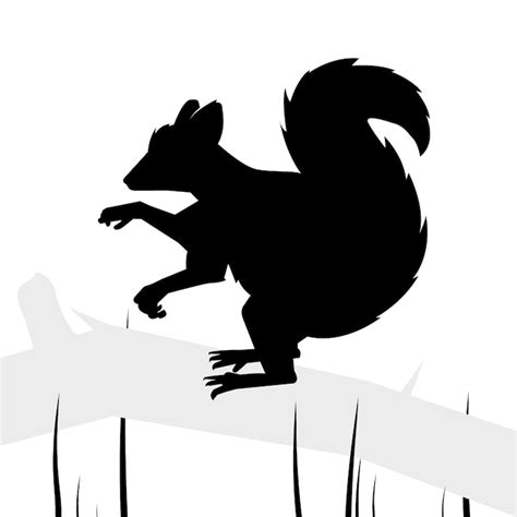 Silhouette eichhoernchen Bilder - Kostenloser Download auf Freepik
