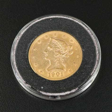 1901 United States Ten Dollar Gold Coin | Everything But The House