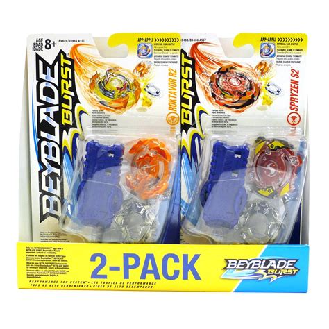 Buy Beyblade Burst Value Starter 2-Pack Spryzen S2 and Roktavor R2 ...