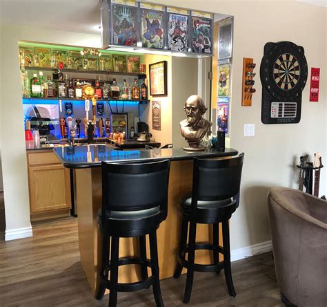 Standing Bar Man Cave Ideas