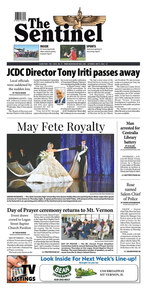 The Morning Sentinel, May 9