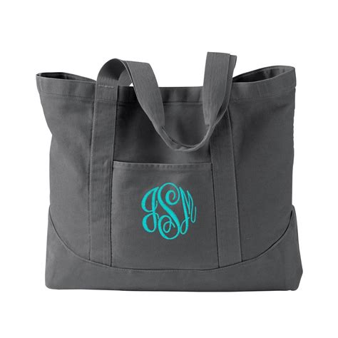 Monogram Tote Bag | semashow.com