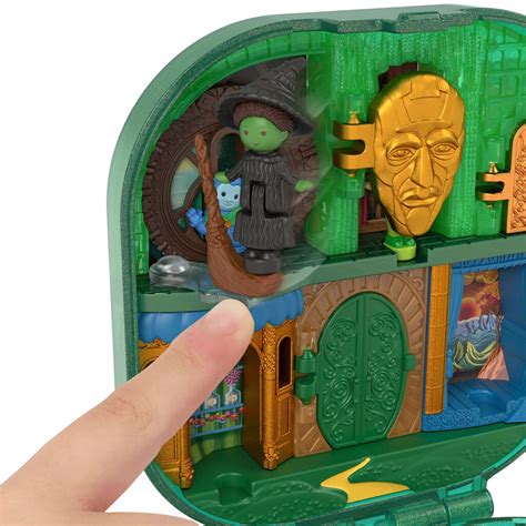 Playset Wicked: Para Sempre Polly Pocket Compact com Elphaba, Glinda e ...