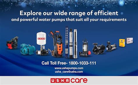 USHA Minion 050 0.5 Hp Monoset Water Pump (Blue) : Amazon.in: Garden ...