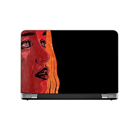 Elmax India Crying Girl Painting Laptop skin for 17 inches Laptop ...