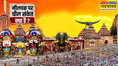 पुरी जगन्नाथ मंदिर के ऊपर नीलचक्र पर दिखी चील, वायरल हुआ VIDEO