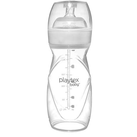 Playtex Baby Nurser Bottles with 5 Liners - Naturalatch Silicone Nipple ...