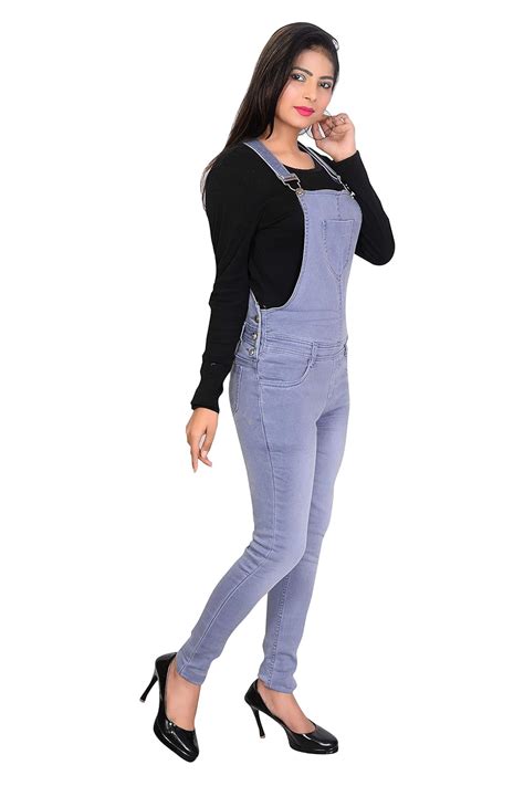 Buy Estilo Women's Dungaree/Denim Dungree/Dangri/Women's Maxi Dungaree ...