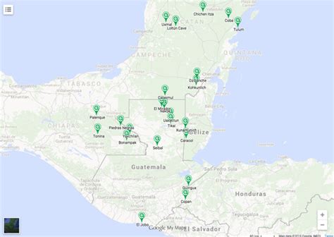 Image result for Maya Map