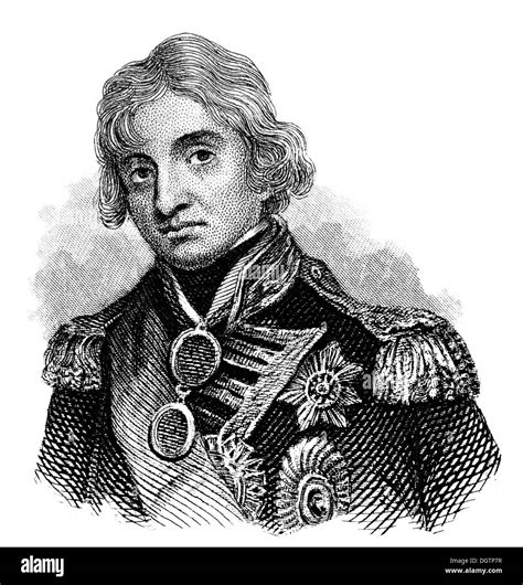 portrait of Horatio Nelson, 1st Viscount Nelson, 1st Baron Nelson of ...