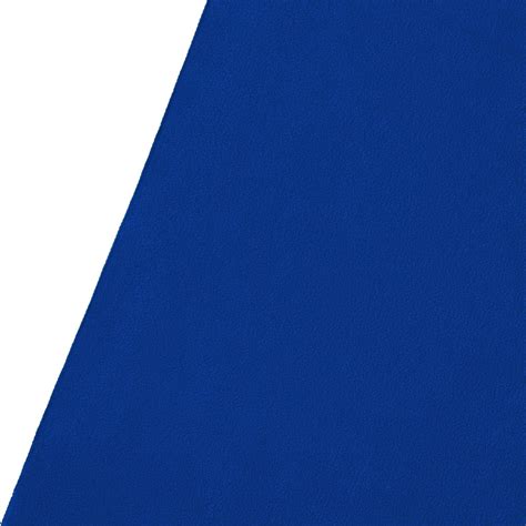 Wrinkle-Resistant Backdrop - Royal Blue / Chroma-Key Blue (9' x 20')