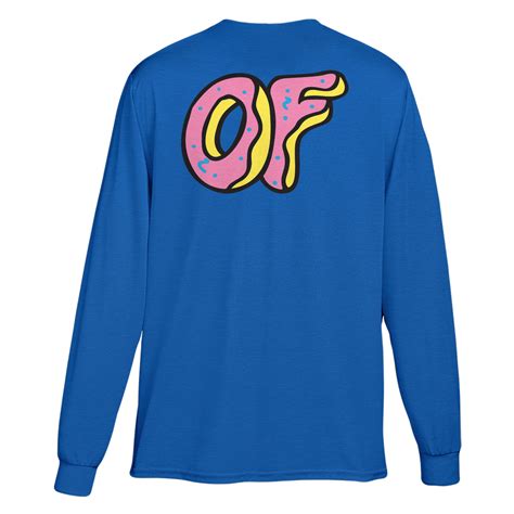 Odd Future Classic Logo Long Sleeve ‚Äì Blue OFWGKTA Tee - Odd Future ...