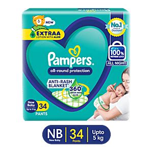 Buy Pampers Diaper Pants - Medium, All Round Protection, Anti-rash ...