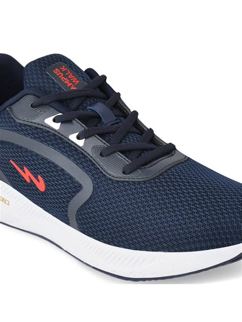 Buy Running Shoes For Men: Camp-Karl-Blu-Red | Campus Shoes
