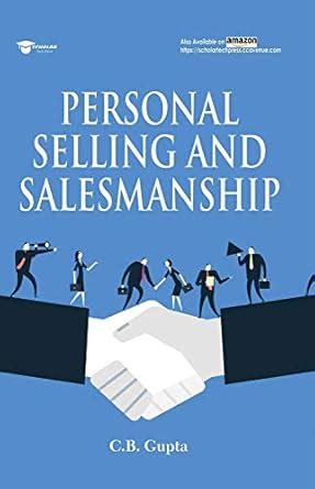 Buy PERSONAL SELLING AND SALESMANSHIP Book Online at Low Prices in ...